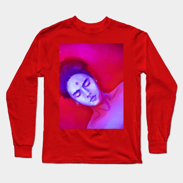 Sleeping Animus Long Sleeve T-Shirt by PHAZED